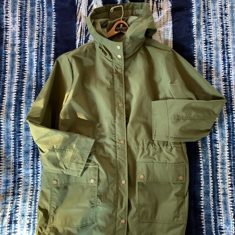 ☔️ J. Crew Factory Utility Rain Jacket